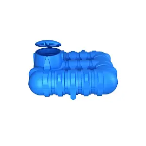Пластиковая емкость ЭкоПром подземная R 3000 (Синий) 2